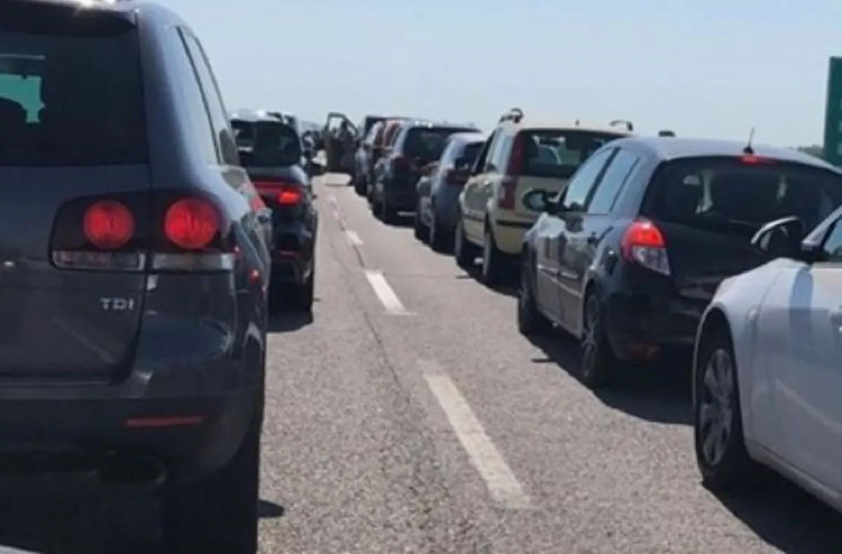 traffico bloccato