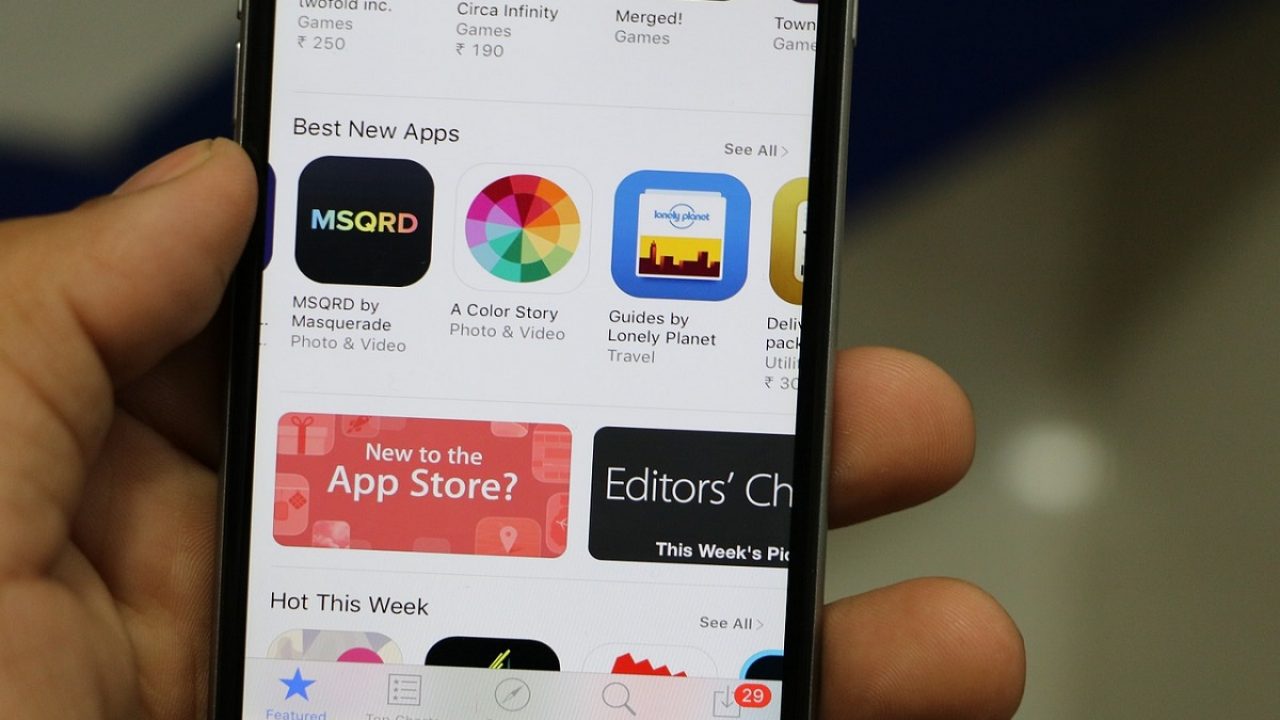 non mi fa scaricare le app su iphone
