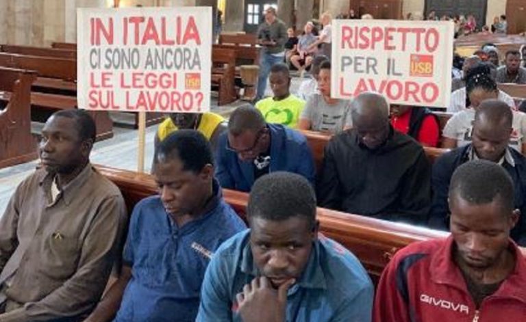 Bari migranti basilica san nicola