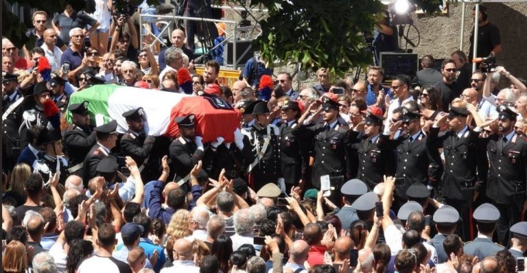 carabiniere ucciso funerali