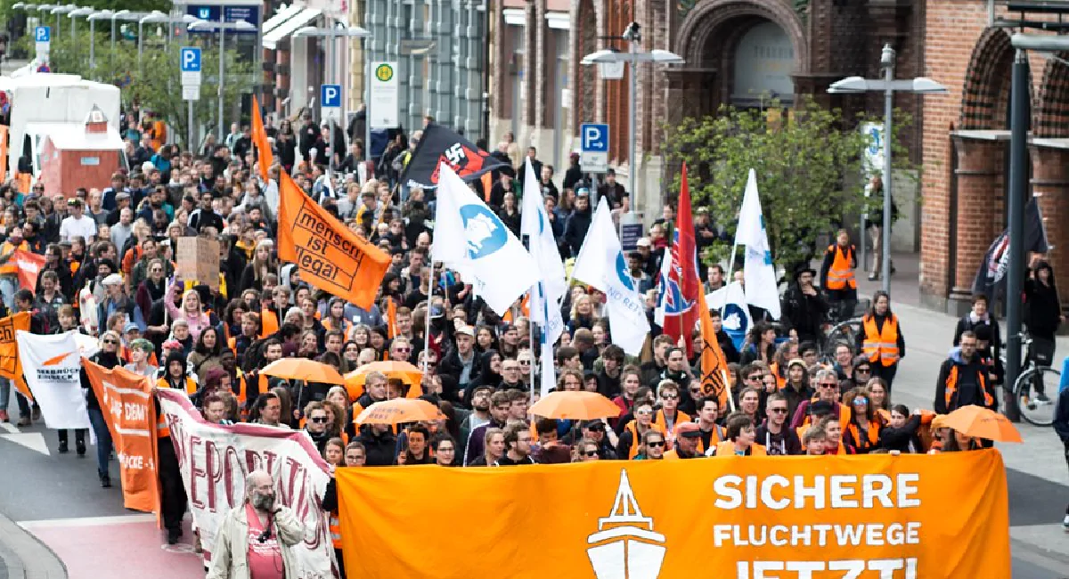 Manifestazioni in Germania a sostegno di Carola Rackete