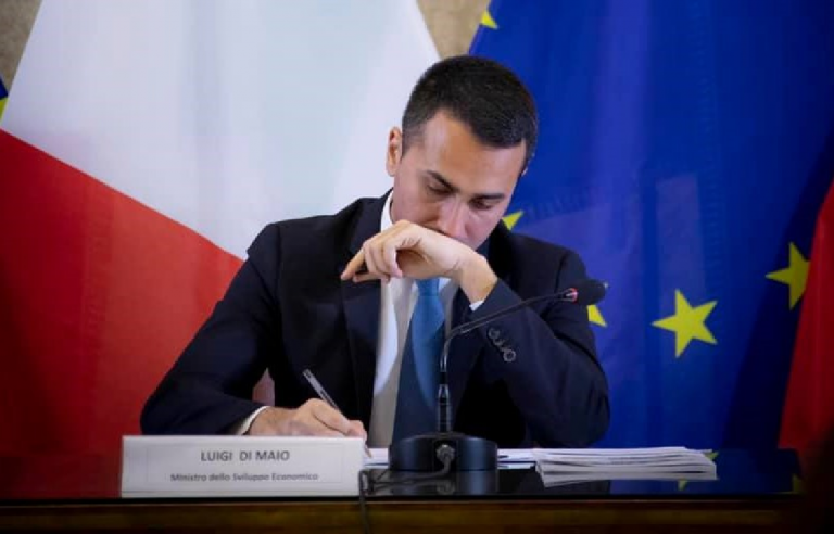 Il vicepremier Luigi Di Maio