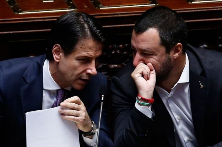 conte contro salvini