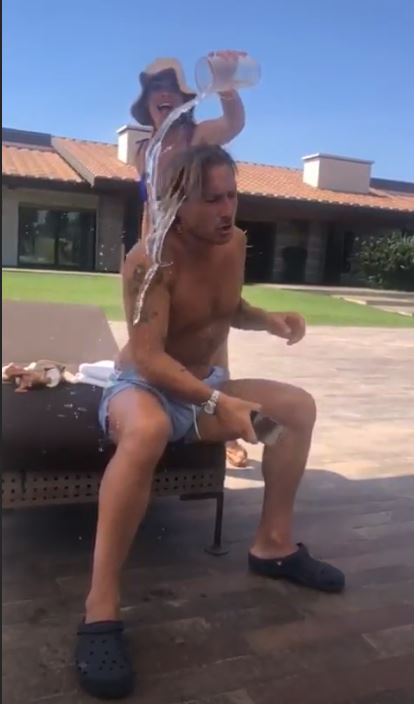 gavettone totti