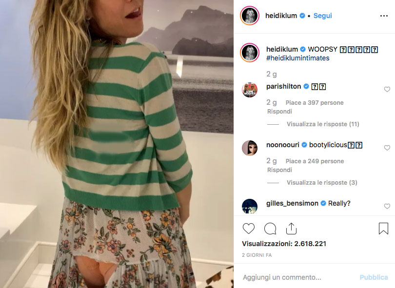 Heidi Klum perizoma