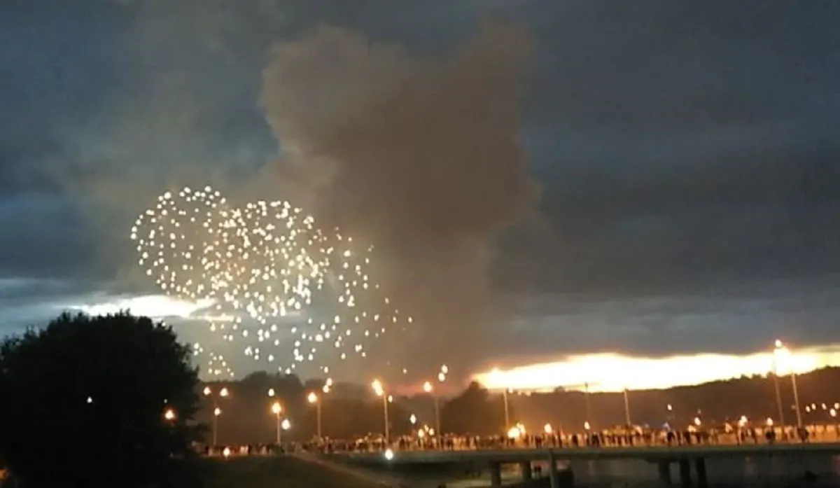 fuochi d'artificio Bielorussia