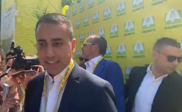 Luigi Di Maio Coldiretti Mediterranea
