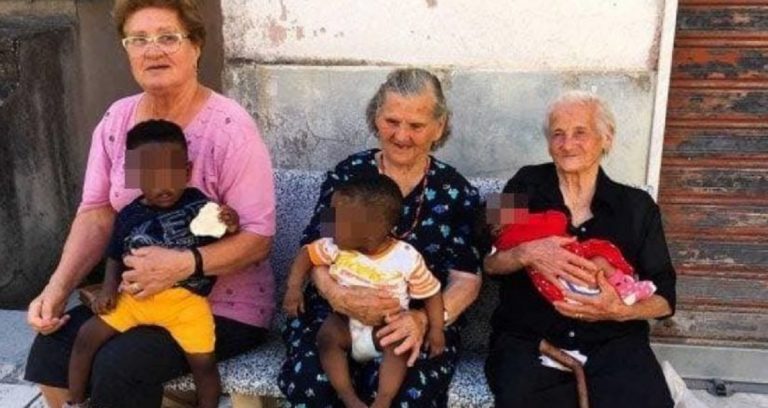nonne bambini migranti