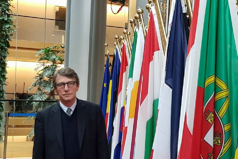Sassoli, candidato alla Presidenza del Parlamento Europeo
