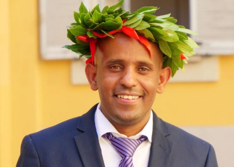 Tedros, dall'Etiopia alla laurea in Italia
