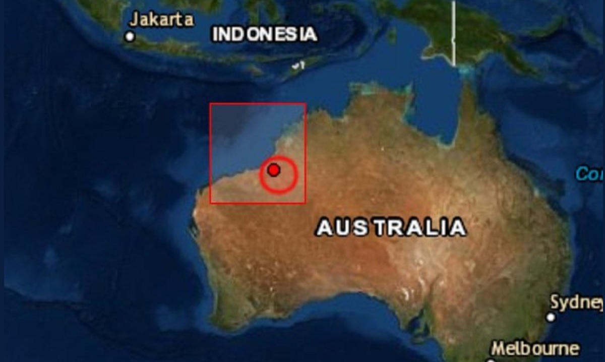 Forte scossa di terremoto in Australia magnitudo 6.6 Forte scossa di terremoto in Australia magnitudo 6.6
