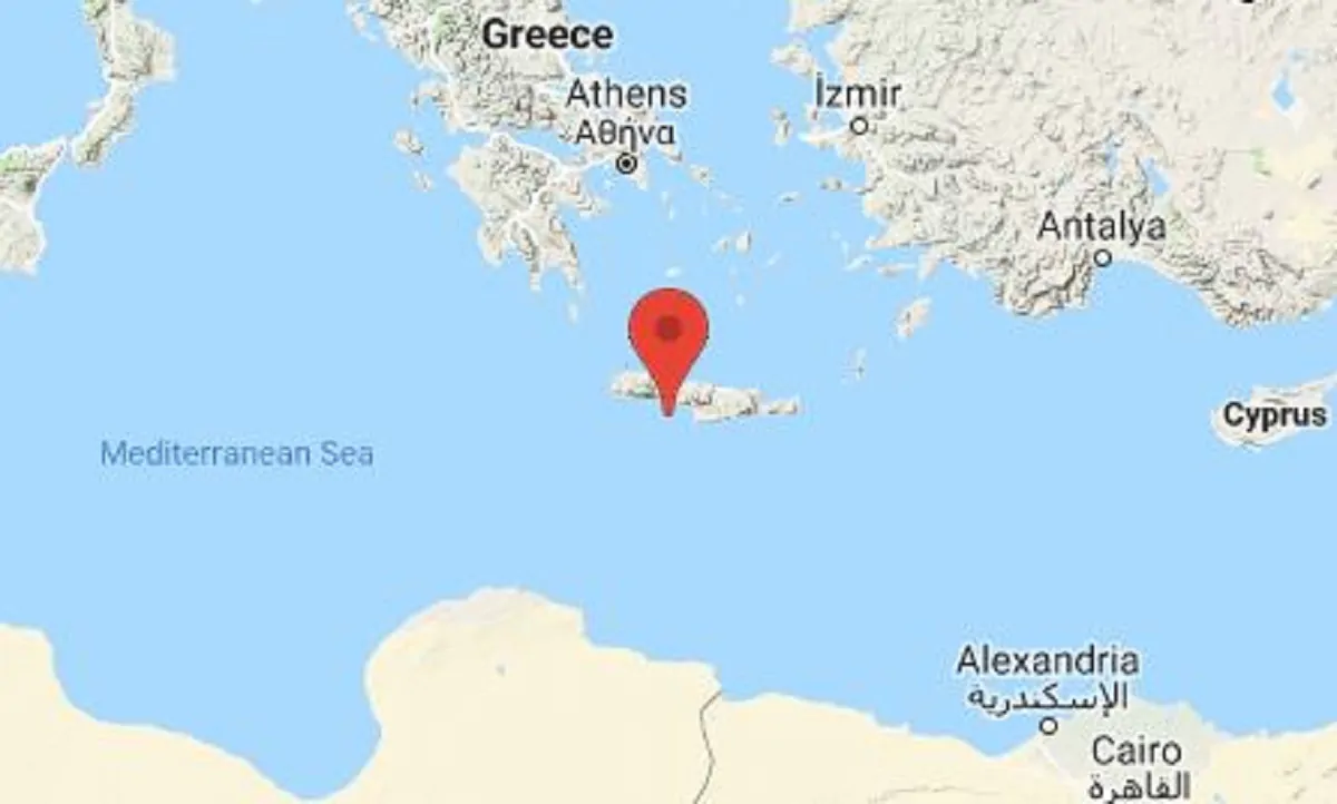 Terremoto in Grecia a Creta