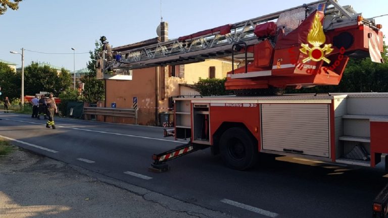 treviso casa evacuata