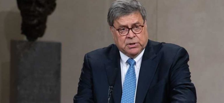 william barr pena di morte