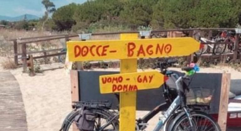 ascea cartello bagni