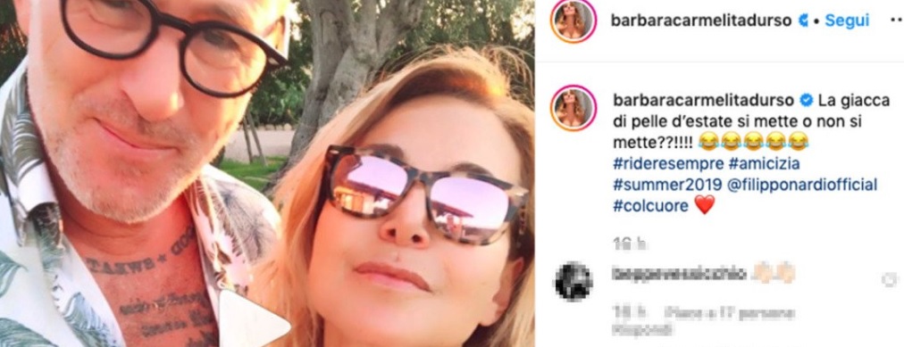 Barbara D'Urso fidanzata