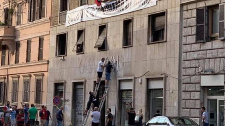 casapound scritta