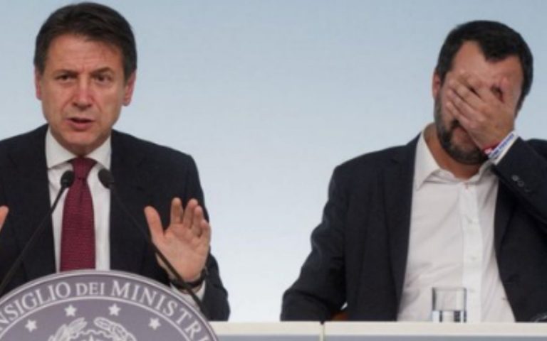 conte contro salvini