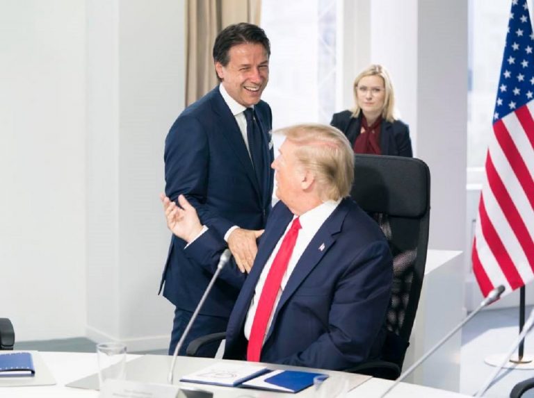 Donald Trump, Giuseppe Conte