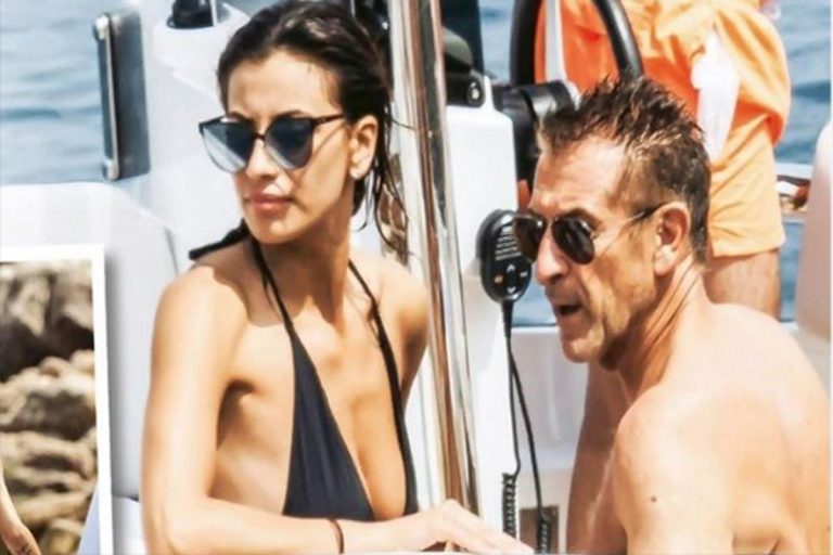 ezio greggio e romina pierdomenico