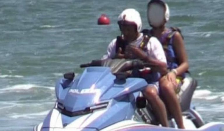 salvini jr moto acqua