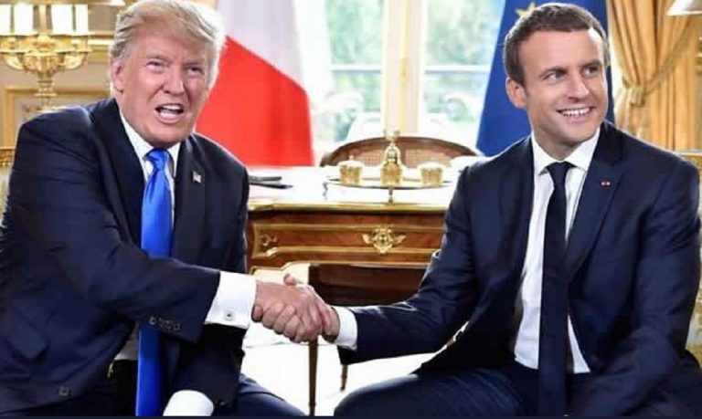 g7 macron trump