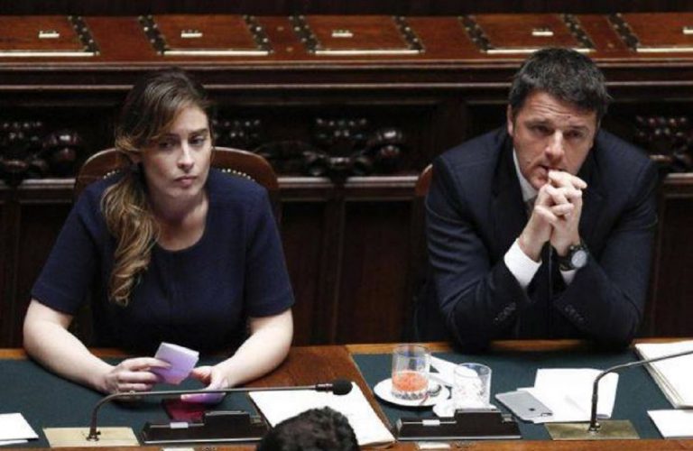 Governo Pd M5s Renzi Boschi