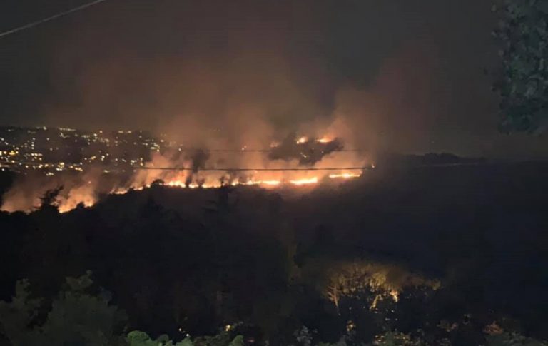 incendio castelli romani monte tuscolo