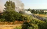 Incendio ferrovia Empoli