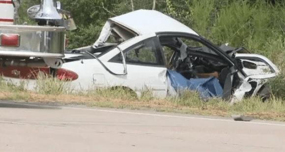 incidente d'auto dopo il matrimonio