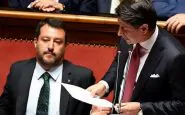 Matteo Salvini contro Conte