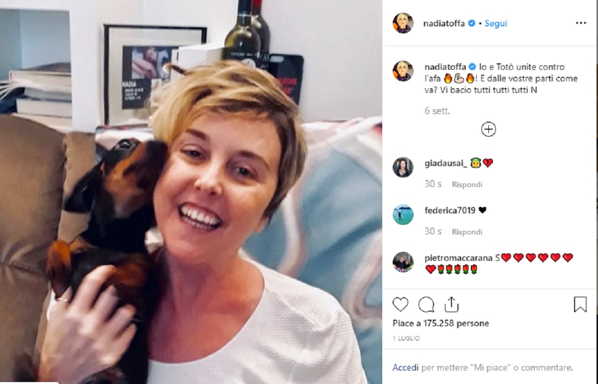 nadia toffa instagram