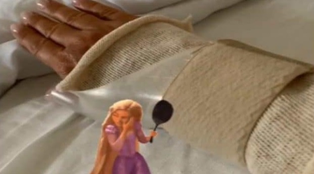 Paola Perego in ospedale
