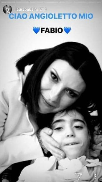 pausini lutto