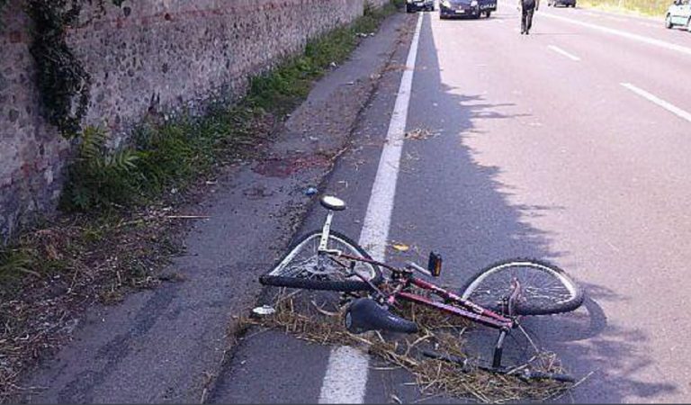 ragazza investita bici bari