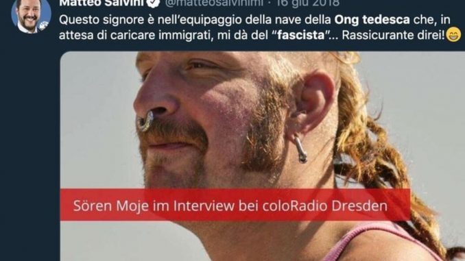 salvini condannato violazione copyright