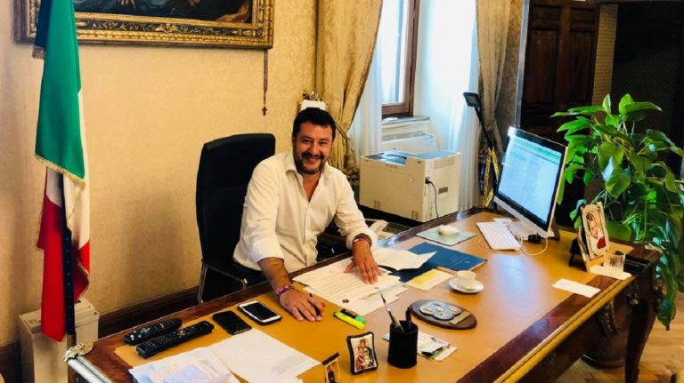 salvini foto viminale