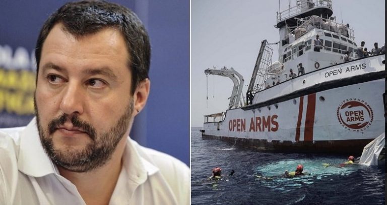 salvini open arms
