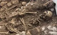 satricum villa romana scheletri