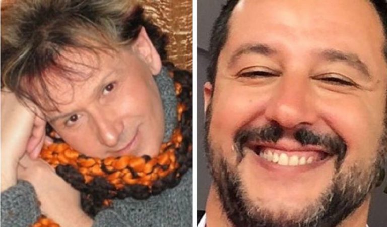 Solange legge la mano a Salvini