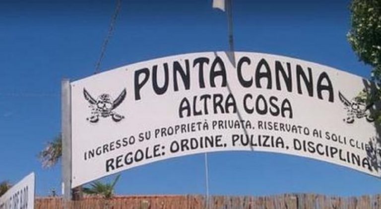 spiaggia fascista