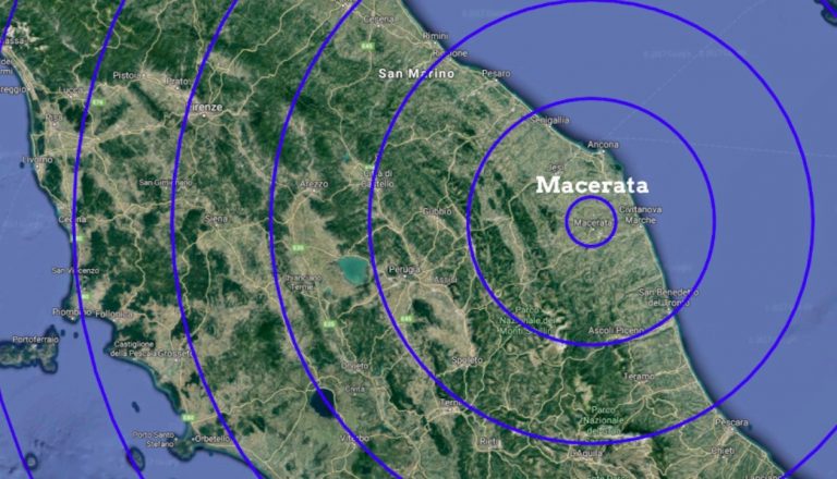 Terremoto a Macerata