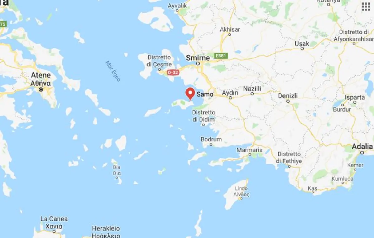 Terremoto Grecia Samos