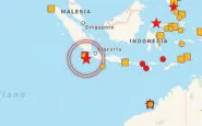 Terremoto indonesia oggi