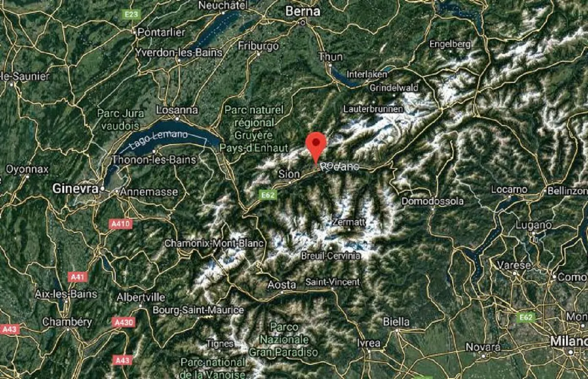 Terremoto Italia Svizzera