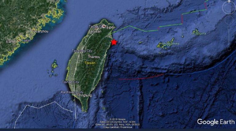 terremoto taiwan