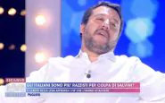 Matteo Salvini, Live Non è la D'Urso
