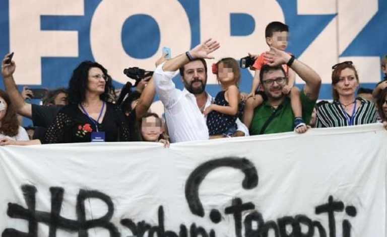 Bambina bibbiano Pontida Lucarelli