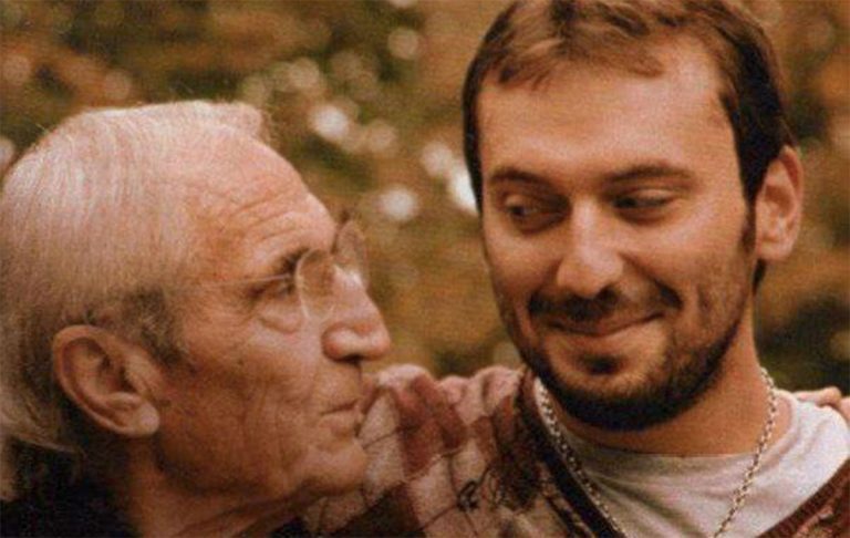 cesare cremonini con suo padre giovanni