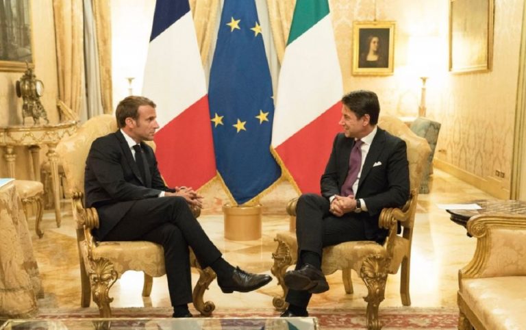 conte incontra macron